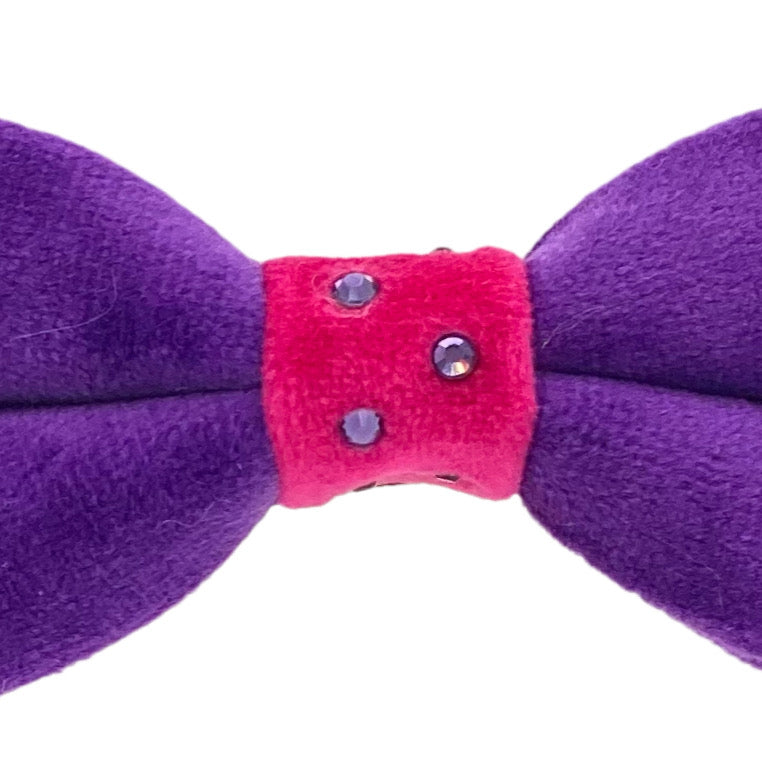 Hair Bow (Berry Grape)